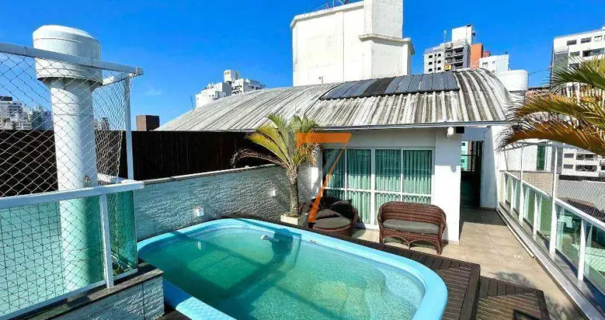 Cobertura com 2 dormitórios à venda, 200 m² por r$ 1.490.000 - kobrasol - são josé/sc