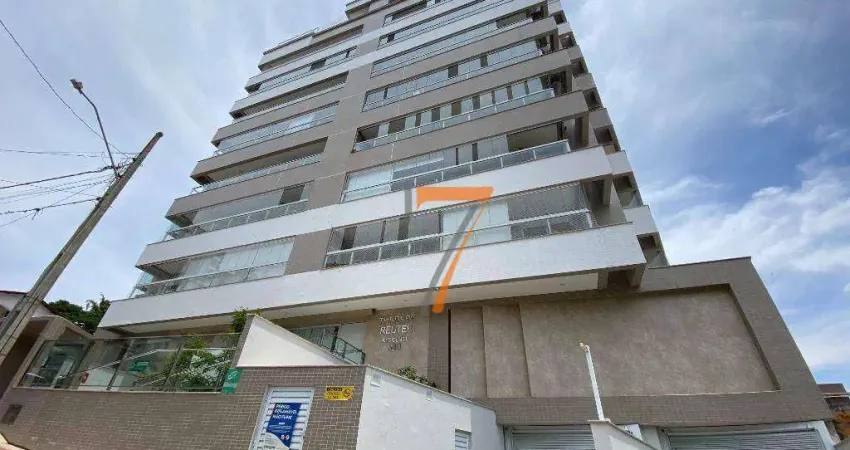 Apartamento com 2 dormitórios à venda, 81 m² por r$ 750.000 - barreiros - são josé/sc