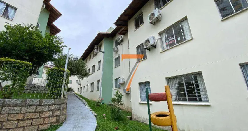 Apartamento com 1 dormitório à venda, 46 m² por r$ 265.000,00 - capoeiras - florianópolis/sc