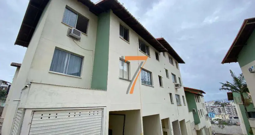 Apartamento com 2 dormitórios à venda, 60 m² por r$ 323.000 - capoeiras - florianópolis/sc