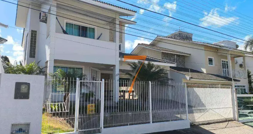 Casa com 4 dormitórios para alugar, 217 m² por r$ 20.100/mês - pagani - palhoça/sc