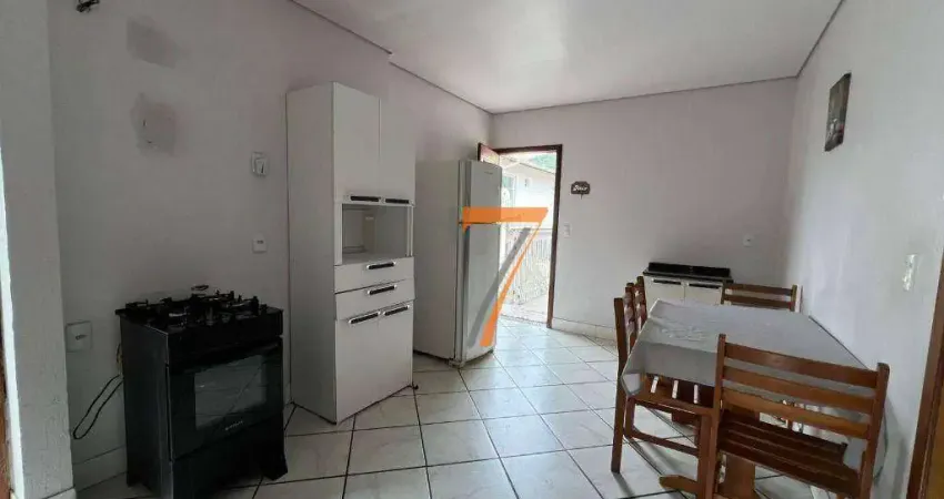 Apartamento com 1 dormitório para alugar, 52 m² por R$ 1.800,01/mês - Bom Viver - Biguaçu/SC