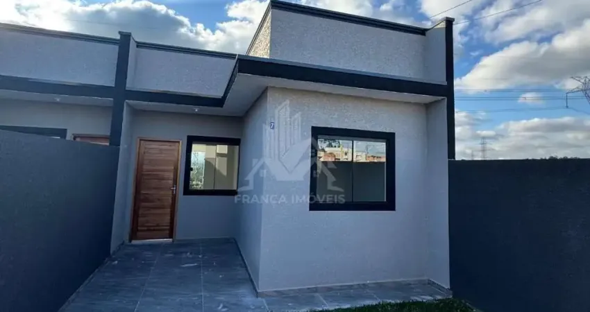 Casa para Venda em Curitiba, Rio Bonito, 2 dormitórios, 1 banheiro, 1 vaga