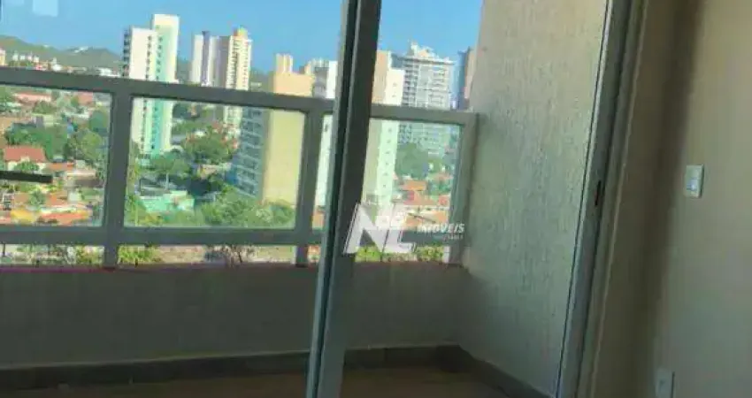 Flat mobiliado em andar alto e com vista para o mar - 34m² - Ponta Negra