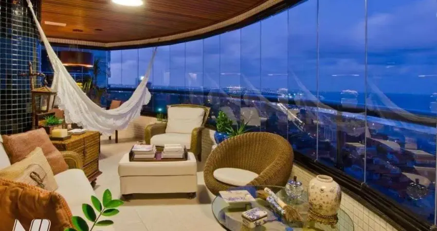 Apartamento alto padrão  com 4 suítes à venda, 449m² - petrópolis - natal/rn