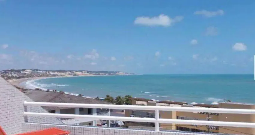 Apartamento com 1 dormitório para alugar, 80 m² por R$ 3.700,00/mês - Ponta Negra - Natal/RN
