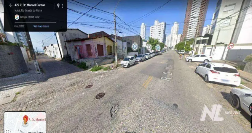 Terreno com ótima localização em Petrópolis, Cidade Alta, Natal-RN 450m² 15x30