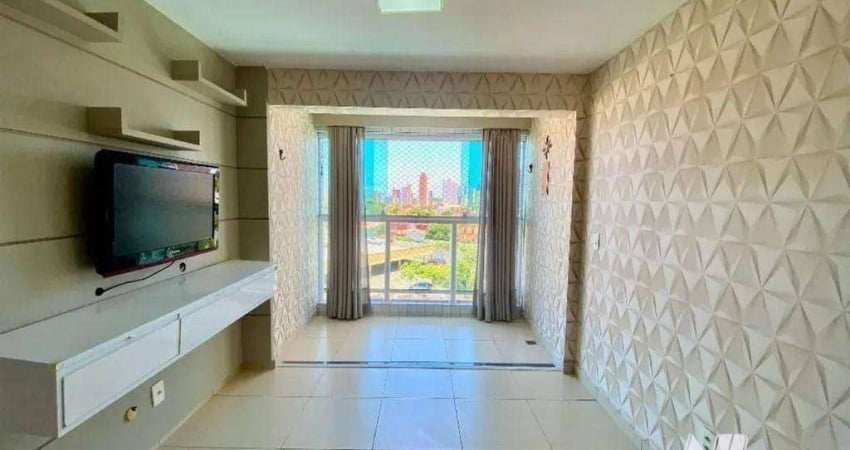 Apartamento em Capim Macio - 2Quartos 1suite - Vaga coberta