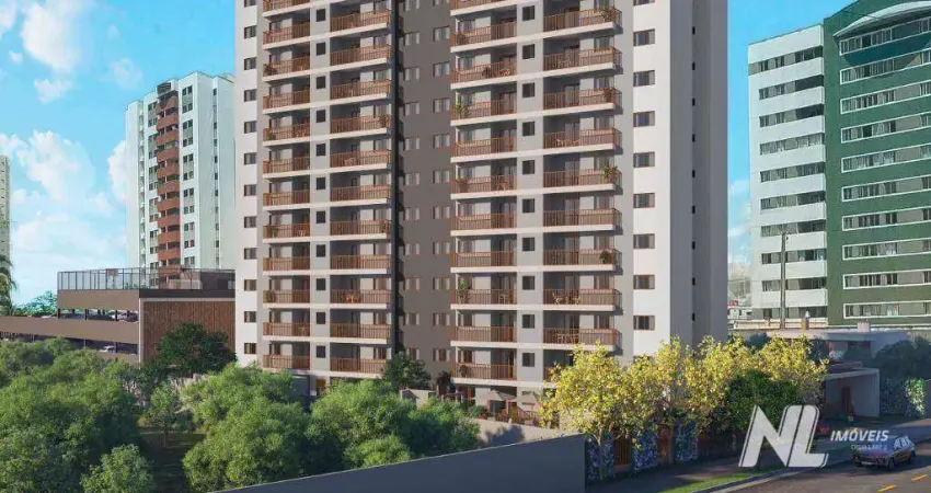 Apartamento com 2 dormitórios à venda, 58 m² por R$ 400.000,00 - Capim Macio - Natal/RN