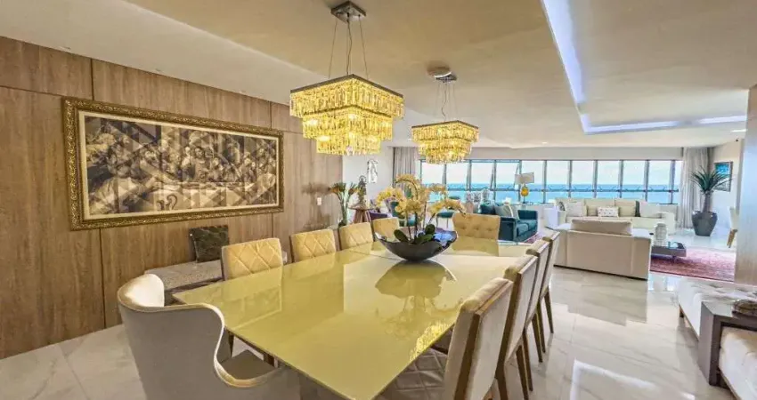 Maravilhoso apartamento em petrópolis - 503m² - 4suites - 4vagas - reformado | s