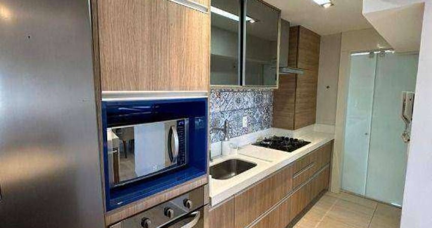 Apartamento 100% MOBILIADO - no Tirol - 2Qts + escritório + 2vagas