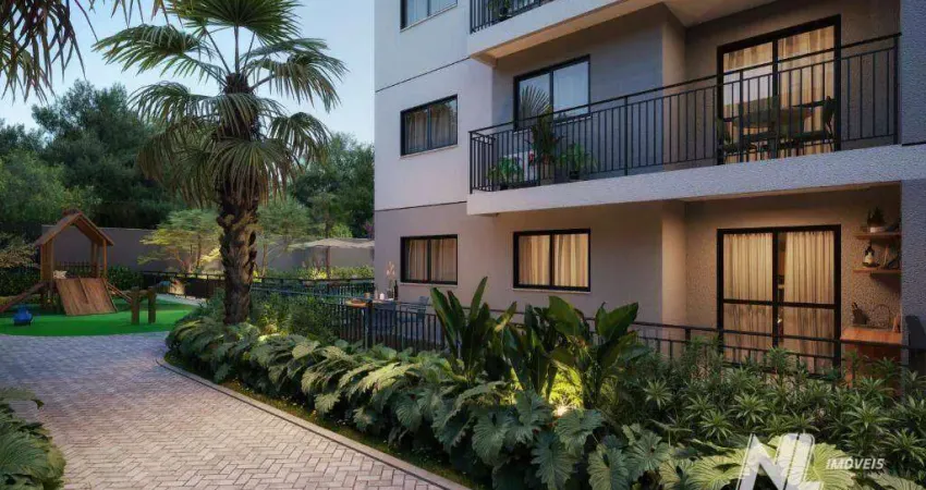 Apartamento com 2 dormitórios à venda, 59 m² por R$ 426.000 - Candelária - Natal/RN