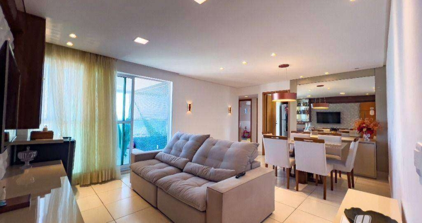 Apartamento alto padrão com 3 dormitórios à venda, 98 m² por R$ 840.000,00 - Petrópolis - Natal/RN