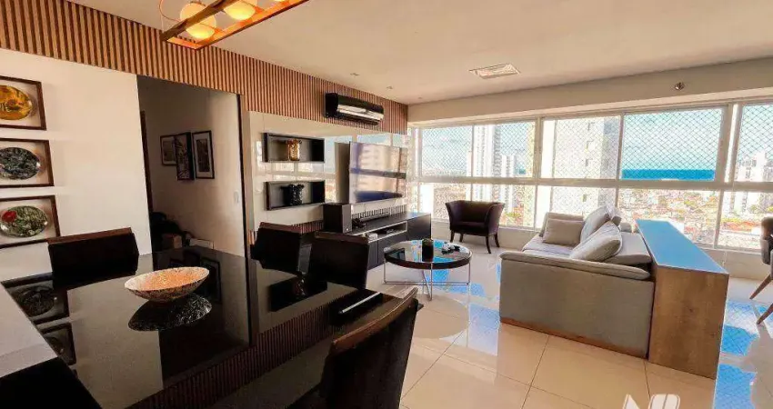 Apartamento com 3 dormitórios à venda, 120 m² por R$ 699.000,00 - Petrópolis - Natal/RN