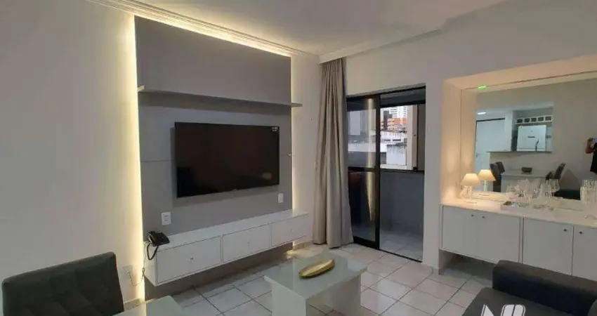 Apartamento com 1 dormitório à venda, 53 m² por R$ 295.000,00 - Tirol - Natal/RN