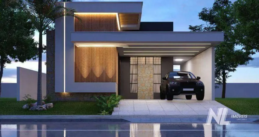 Casa com 3 dormitórios à venda, 119 m² por R$ 630.000 - Parque das Nações - Parnamirim/RN