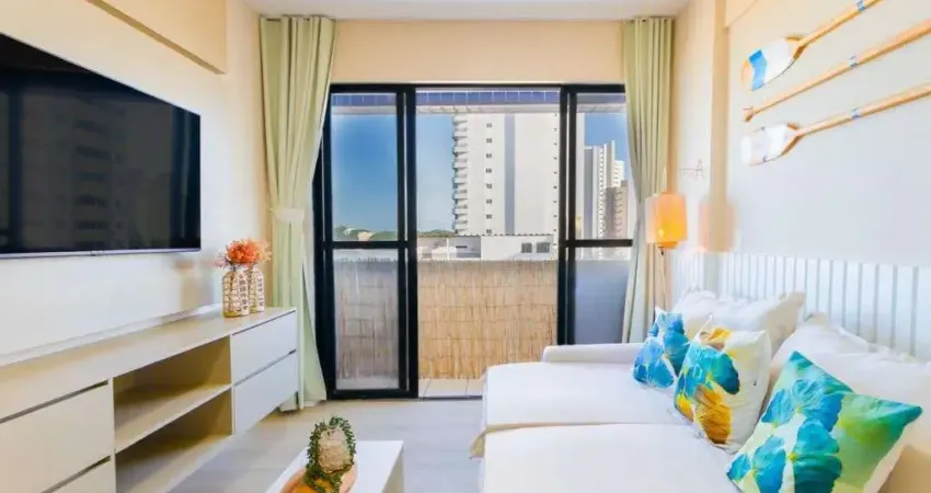 Apartamento com 1 dormitório à venda por R$ 389.000,00 - Ponta Negra - Natal/RN