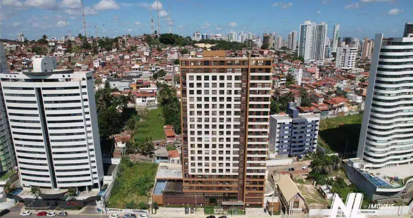 Apartamento com 2 dormitórios para alugar, 61 m² por R$ 3.800,00/mês - Areia Preta - Natal/RN