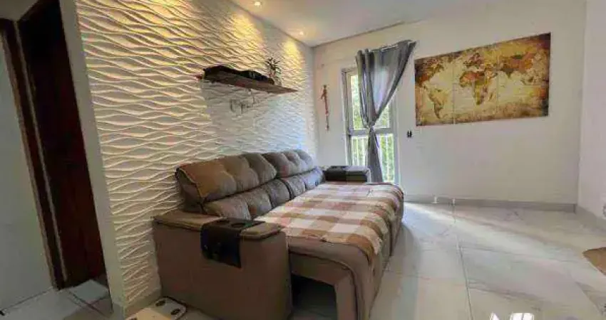 Apart. em Petrópolis com 2/4 no tamanho de 48m2