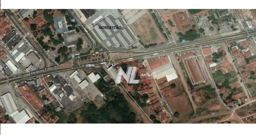 Terreno comercial à venda na Avenida Doutor João Medeiros Filho, Potengi, Natal