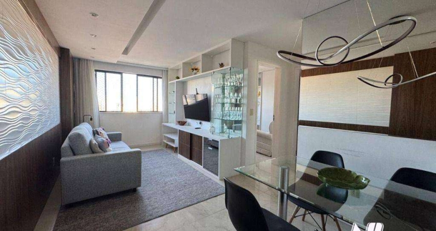 Apartamento com 2Quartos 1suite em Capim Macio - andar alto - nascente - aceita financiamento R$ 390MIL