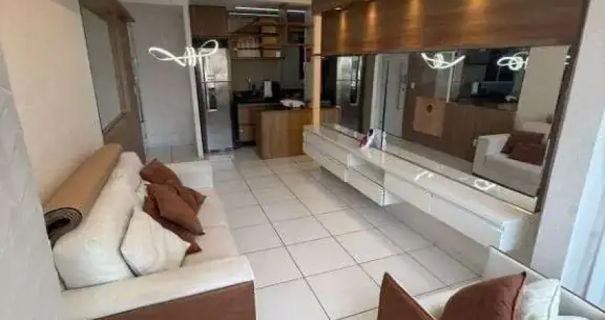 Apartamento com 2quartos 1suite - semi mobiliado em lagoa nova - r$ 365.000,00