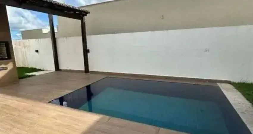 Exclusiva! casa com piscina e espaço gourmet em condomínio fechado