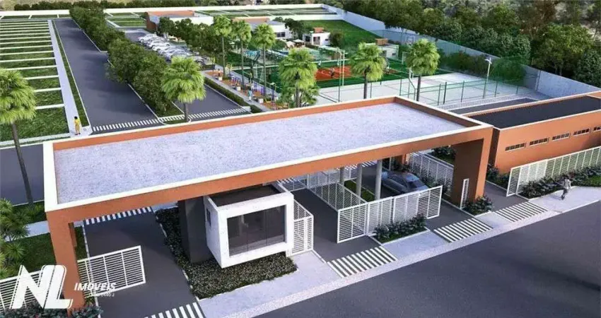 Casa de condomínio em construção com 3 suítes, com área total de 204 metros quad