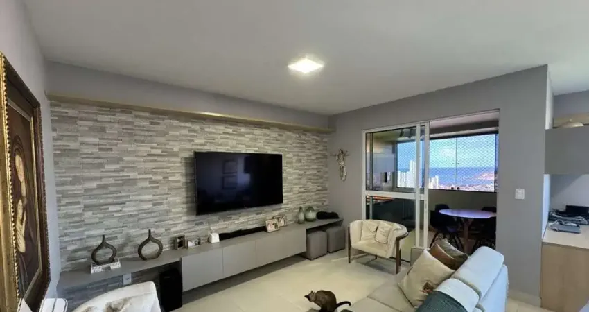 Apartamento andar alto no luau de ponta negra 3 suites,132m²