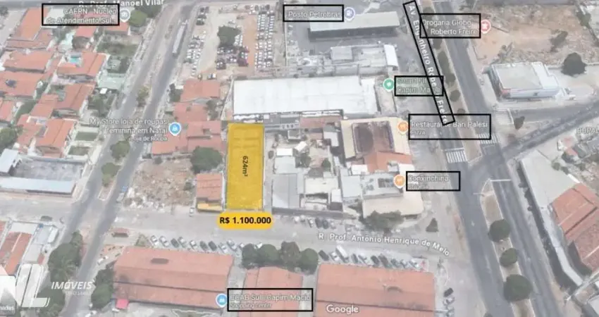 Terreno à venda na Rua Professor Antônio Henrique de Melo, 06, Capim Macio, Natal