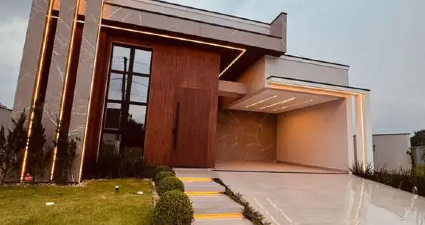 Casa de alto padrão em condomínio fechado em Tijucas