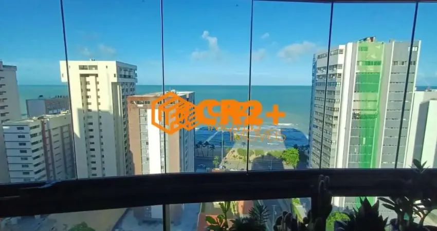 Apartamento de 96M² 02 quartos, 02 suítes em Boa Viagem com Vista Mar.