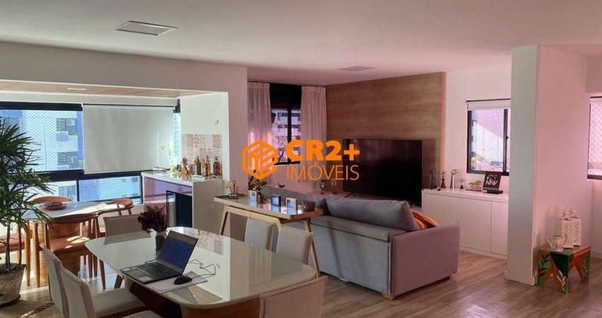 Vendo apartamento projetado no Parnamerim / 135m2 / 4 quartos - 2 suítes