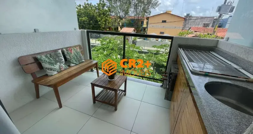 Vendo Flat 32m² em Porto de Galinhas MOBILIADO com Varanda gourmet