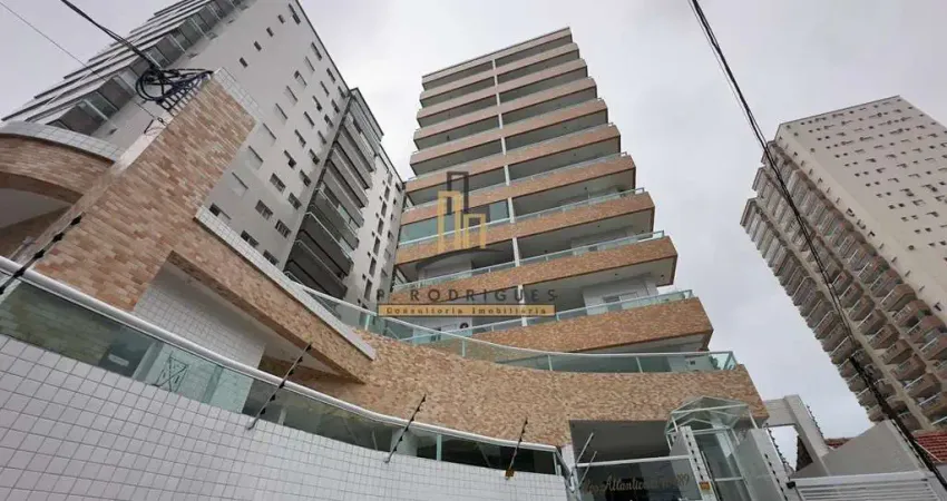 Apartamento para Venda em Praia Grande, Guilhermina, 1 dormitório, 1 suíte, 2 banheiros, 1 vaga