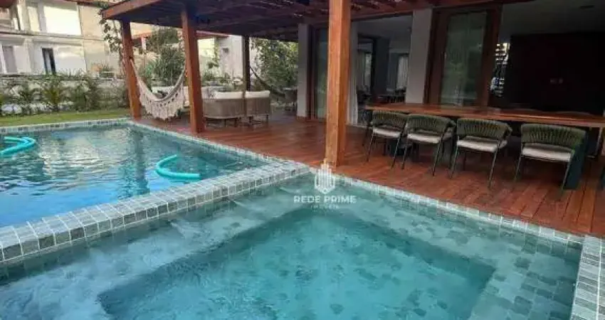 Casa com 7 dormitórios à venda, 474 m² por r$ 4.500.000,00 - praia do forte - mata de são joão/ba