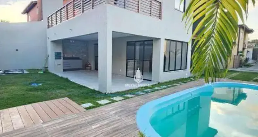 Casa com 4 dormitórios à venda, 261 m² por r$ 1.800.000,00 - miragem - lauro de freitas/ba
