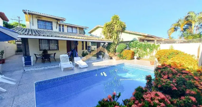 Casa com 5 dormitórios à venda, 250 m² por r$ 1.000.000,00 - vilas do atlântico - lauro de freitas/ba