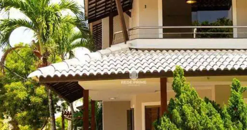 Casa com 4 dormitórios à venda, 200 m² por r$ 1.400.000,00 - parque jockey clube - lauro de freitas/ba