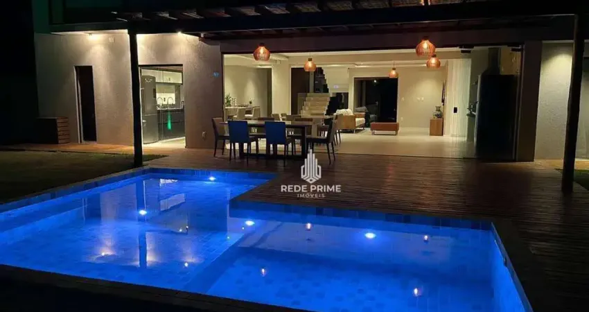 Casa com 6 dormitórios à venda, 400 m² por r$ 3.600.000,00 - praia do forte - mata de são joão/ba