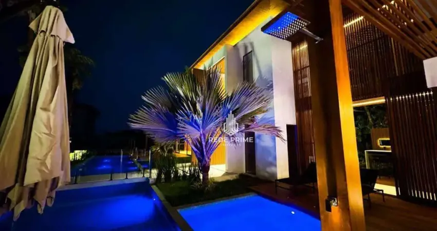 Casa com 5 dormitórios à venda, 654 m² por r$ 4.850.000 - praia do forte - mata de são joão/ba