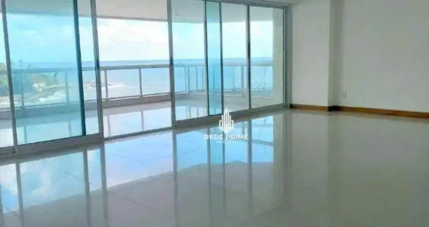 Apartamento com 4 dormitórios à venda, 288 m² por r$ 3.300.000 - rio vermelho - salvador/ba