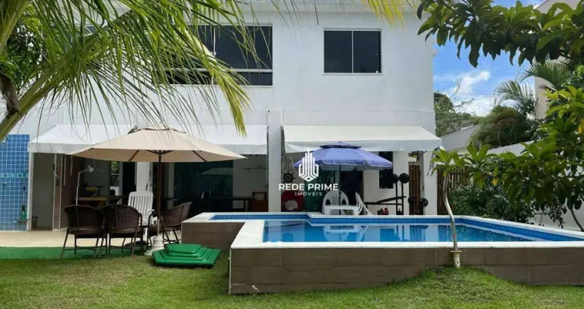 Casa com 3 dormitórios à venda, 246 m² por r$ 1.850.000 - vila de abrantes - camaçari/ba