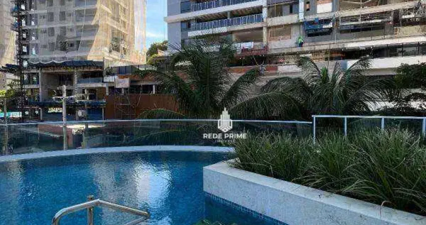 Apartamento com 1 dormitório à venda, 45 m² por r$ 750.000 - horto florestal - salvador/ba