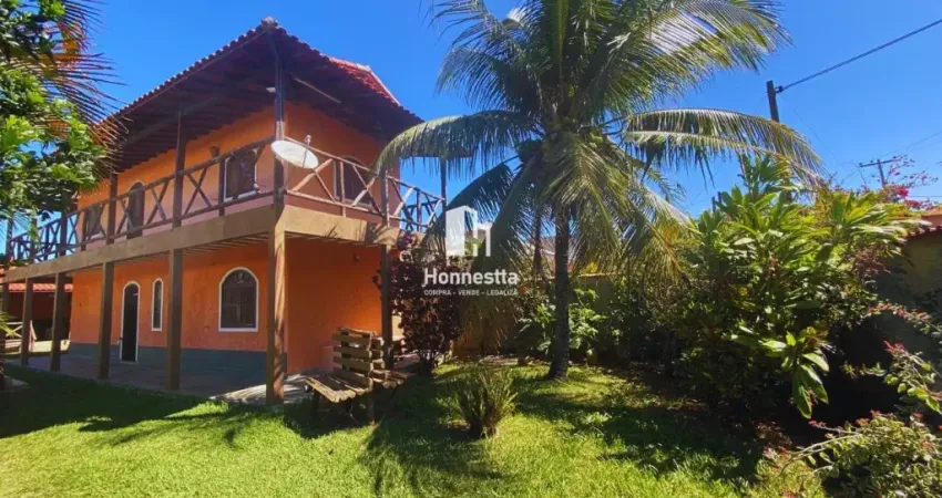 Linda casa 3qts, piscina, porteira fechada, 100mts da praia de jaconé, maricá.