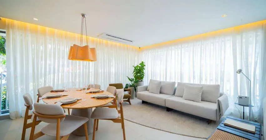 Apartamento com 3 dormitórios à venda, 136 m² por r$ 2.200.000 - campo belo