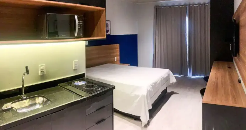 Studio locação moema com 1 quarto, 30m² mobiliado e lazer club.