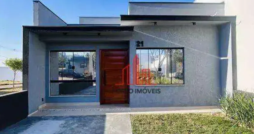 Casa nova à venda – condomínio residencial jardim, sorocaba/sp