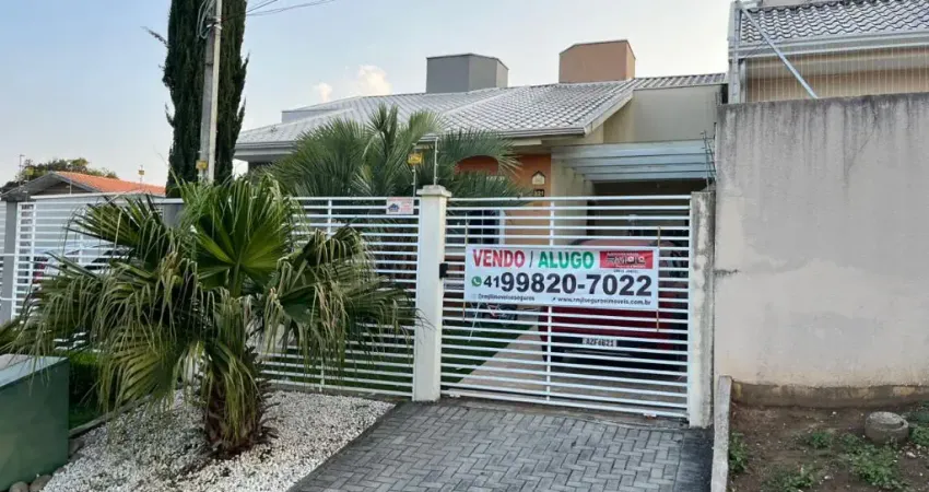 Casa com 03 quartos para alugar no coração de araucária - praucária , b.  porto das laranjeiras