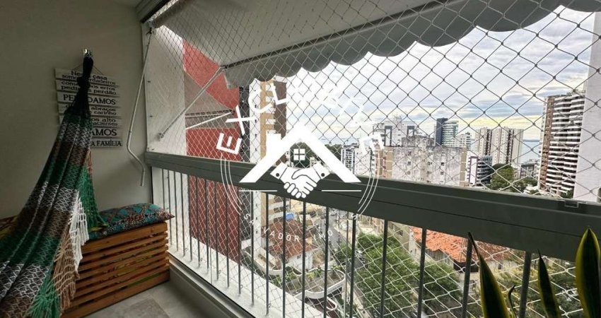 Apartamento à venda na Graça, Salvador-BA: 3 quartos, 1 suíte, 2 salas, 3 banheiros, 1 vaga, 109m². Aproveite!